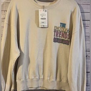 ZARA Graphic Sweatshirt